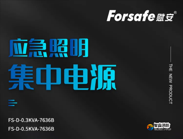 赋安开云电子娱乐官方中国有限公司FS-D-0.3KVA-7636B、FS-D-0.5KVA-7636B应急照明集中电源新品